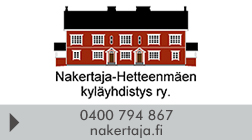 Nakertaja-Hetteenmäen Kyläyhdistys ry logo